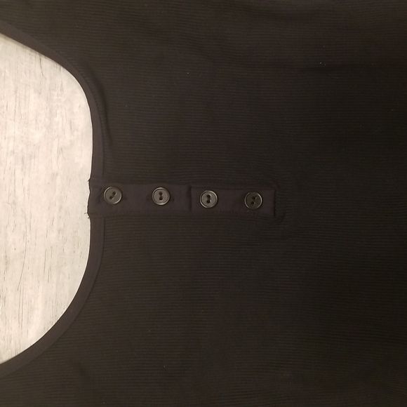 💕L*SPACE💕 Ribbed Float On One Piece Swimsuit Black 10 Large NWT - Picture 13 of 16